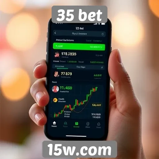 Funcionalidades do aplicativo móvel do 35 bet